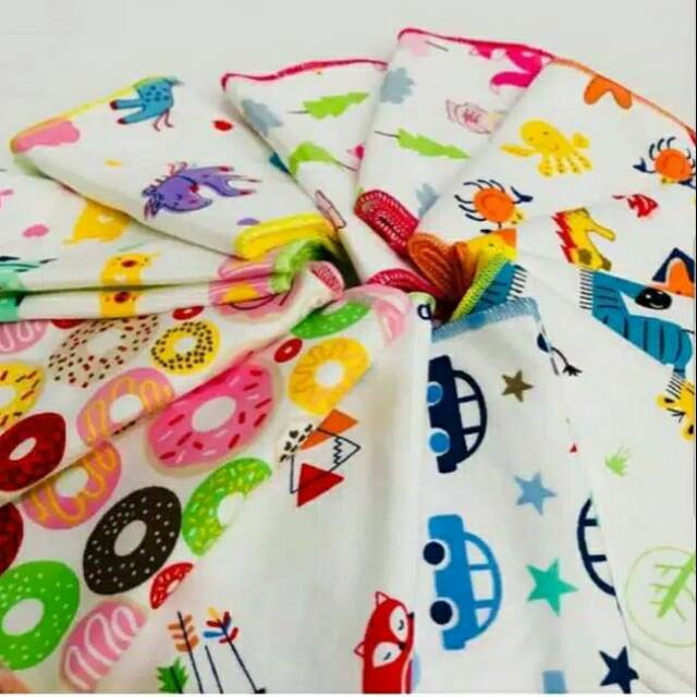 Gurita rekat MOTIF untuk bayi SNI  isi 6 pcs