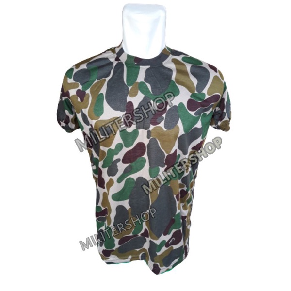 Kaos Loreng KKO Pendek Kaos Army