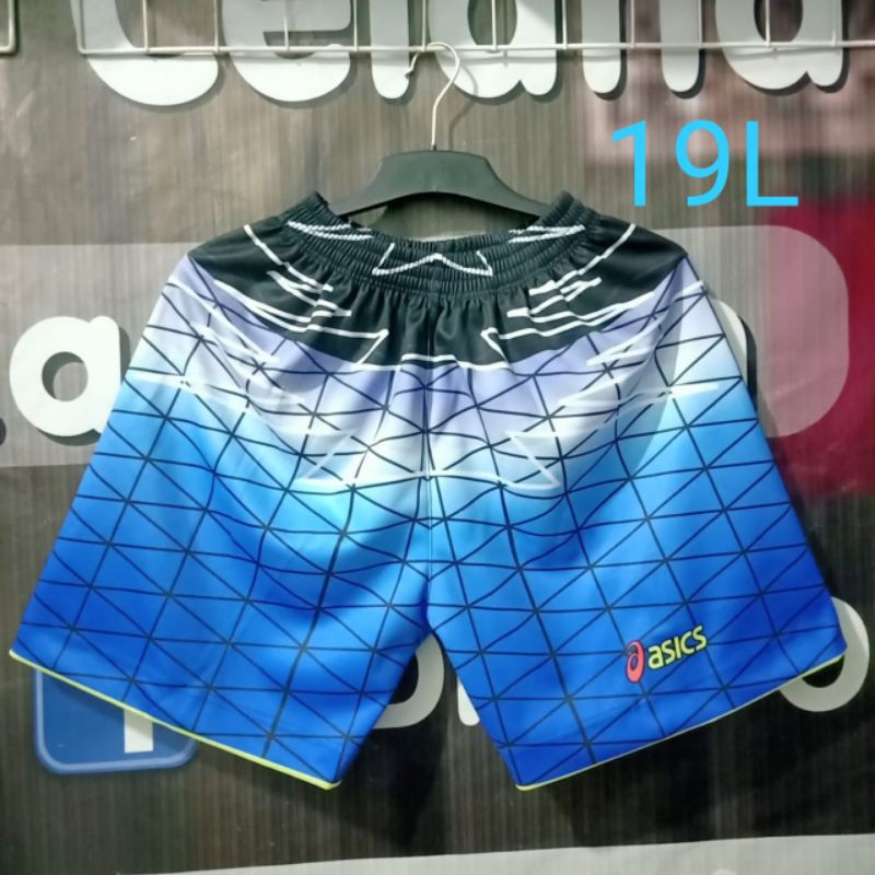Celana voli mizuno full printing keren