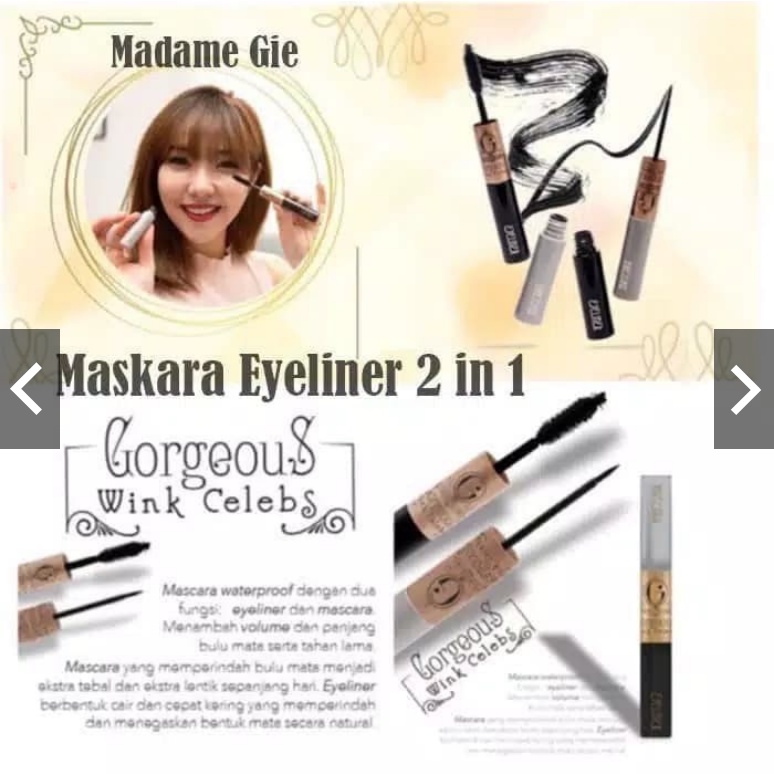 ❤ jselectiv ❤ MADAME GIE GORGEOUS WINK CELEBS Mascara I Maskara MADAME GIE