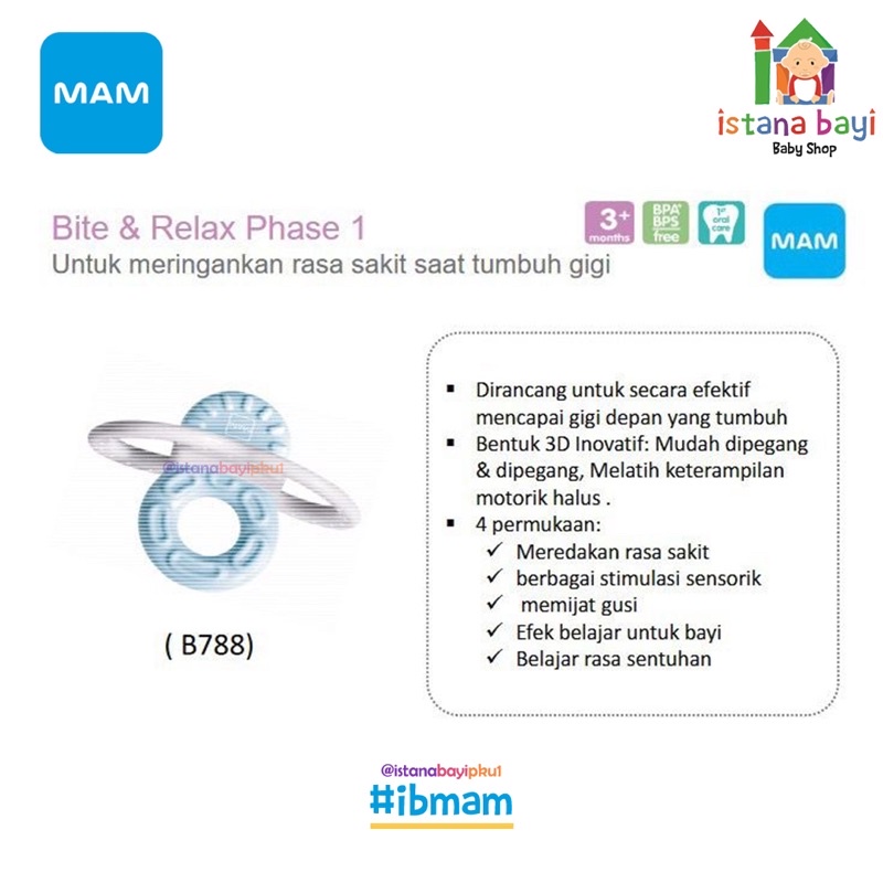 MAM Bite &amp; Play - Gigitan Bayi