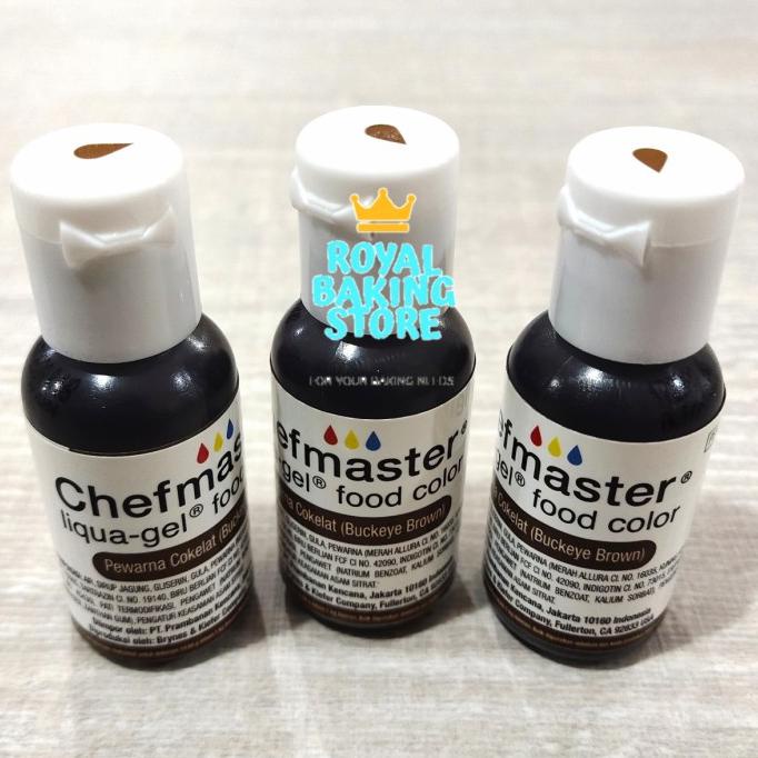 

Limited Stock Chefmaster Buckeye Brown Coklat 20 Gr / Icing Color Pewarna