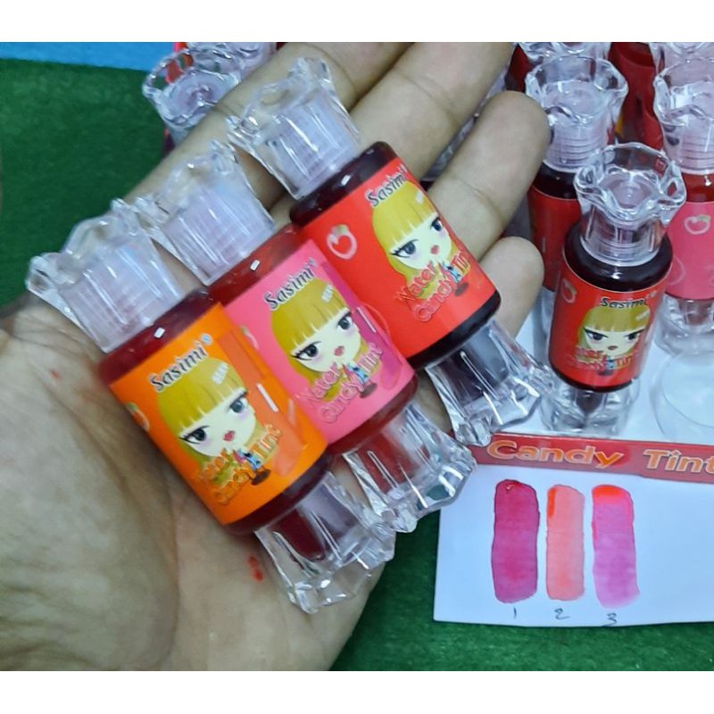 PROMO PER12PCS!!!LIP TINT WATER CANDY SASIMI