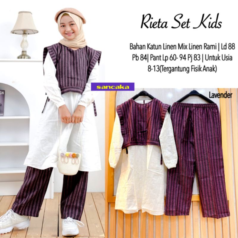 Rieta set Kids by Sancaka