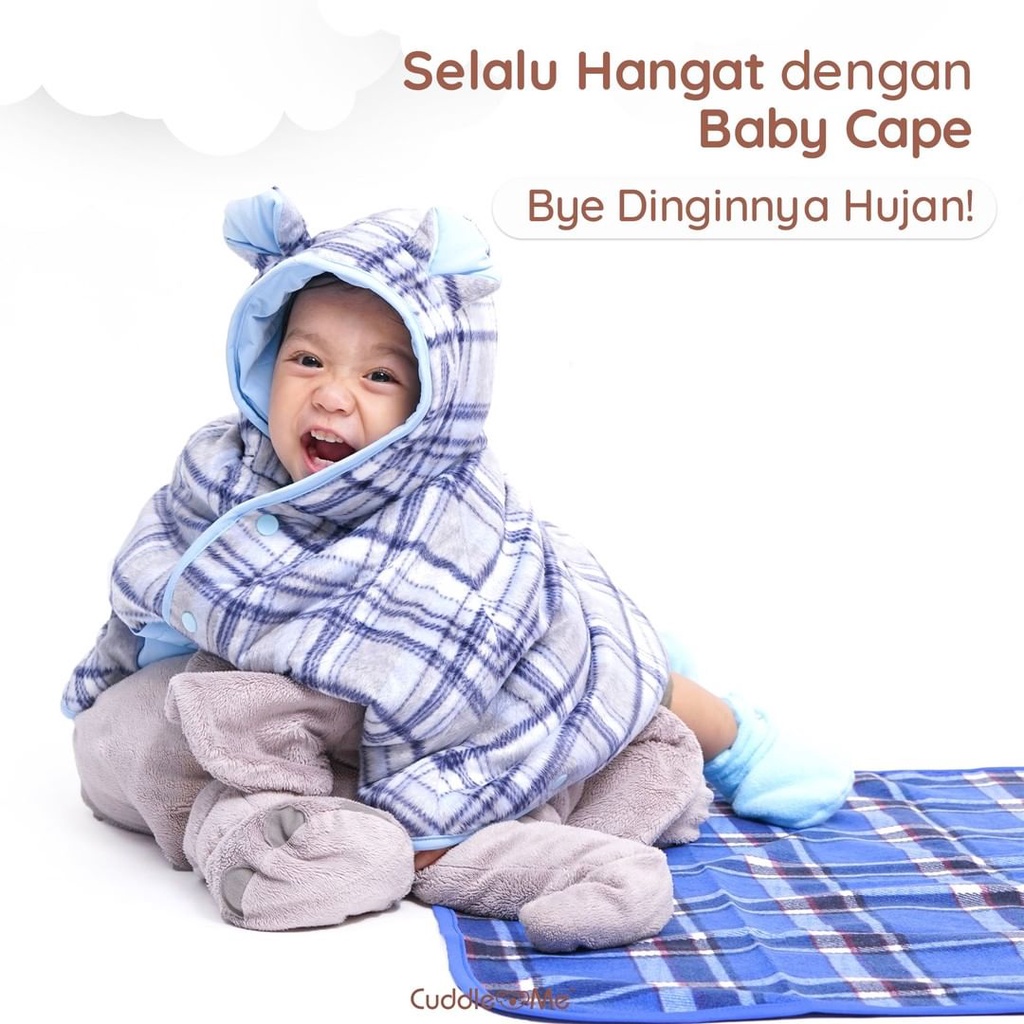 Cuddle Me - Baby Cape Multifunction Jacket - Jaket Bayi Bolak Balik