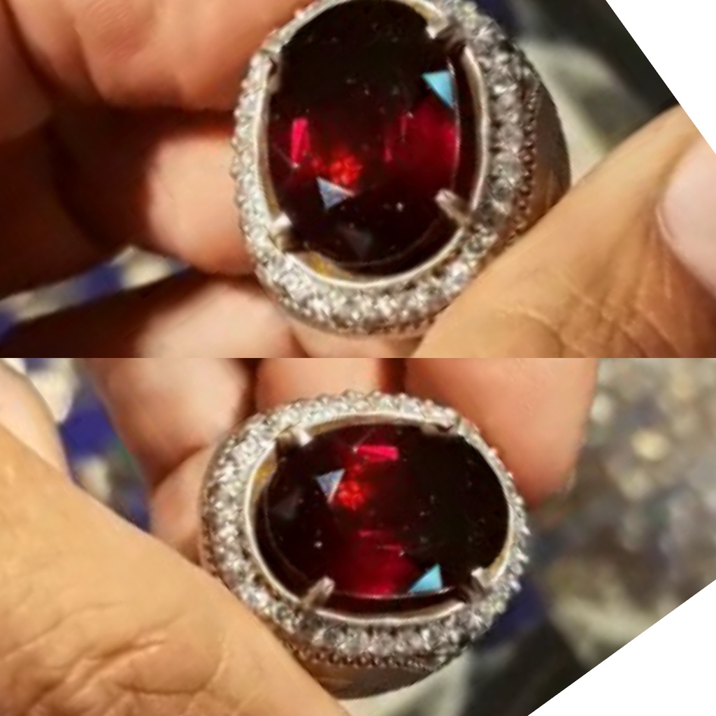 RED GARNET CUTTING FULL MERAH KD2172