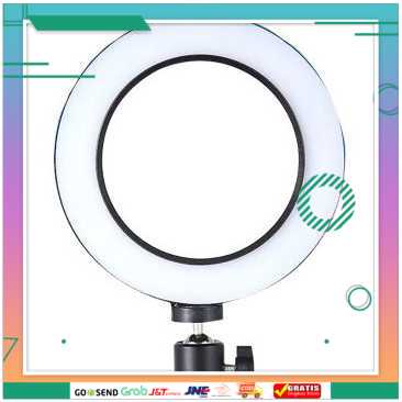 (BISA COD) FTIHSHPSTUDIO Lampu Halo Ring Light LED Kamera 8W 6 Inch - RL-19