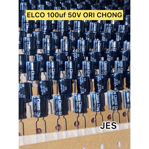 ELCO 100uf 50V ORIGINAL SAMWHA