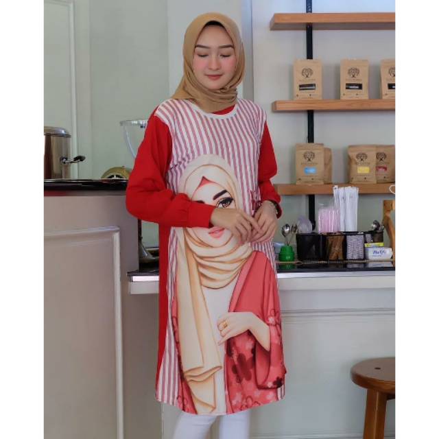 Tunik Scuba Printing