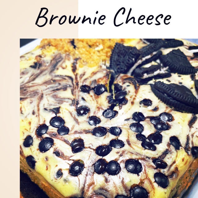 

Brownies Fudgy / Brownies Cheese Cream / Browncheese topping Oreo Regal Choco Keju