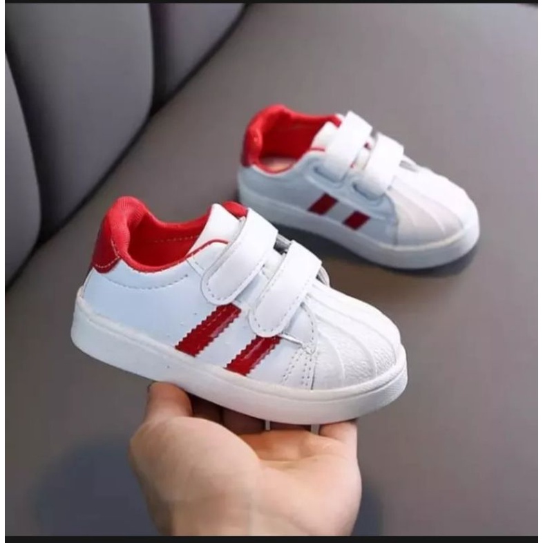 SEPATU ANAK BUNYI BAYI PEREMPUAN PITA Usia 1-3 tahunSepatu Balita/Sepatu Bayi Bunyi/Sepatu Anak Pere
