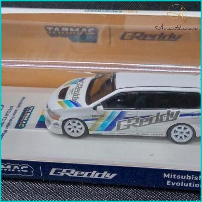 Ac - Tarmac Works 1/64 Mitsubishi Lancer Evolution Wagon Greddy Tokyo Auto