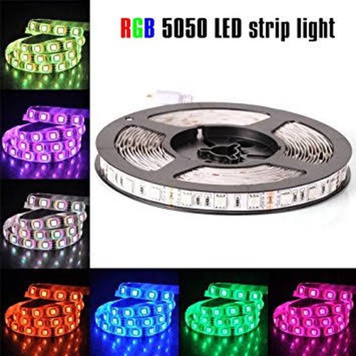 Led Strip RGB 5050 12V Waterproof 300Led 5Meter 1roll Outdoor IP44