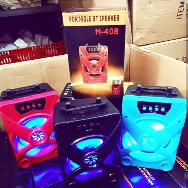 Speaker portable BT speaker M 408/418
