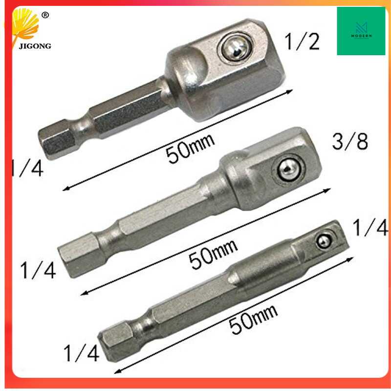 TD - CEA JIGONG Mata Obeng Adapter Hex Shank Convertible Joint 3PCS - JHG0059