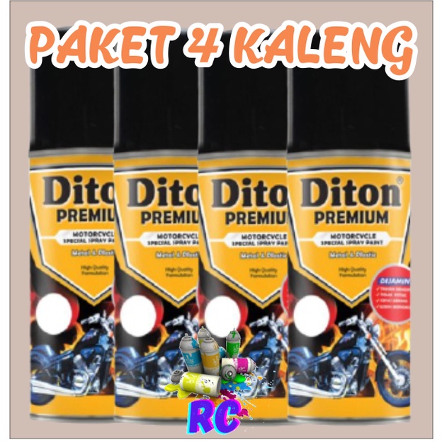 DITON PREMIUM PAKET 4 KALENG CAT SEMPROT
