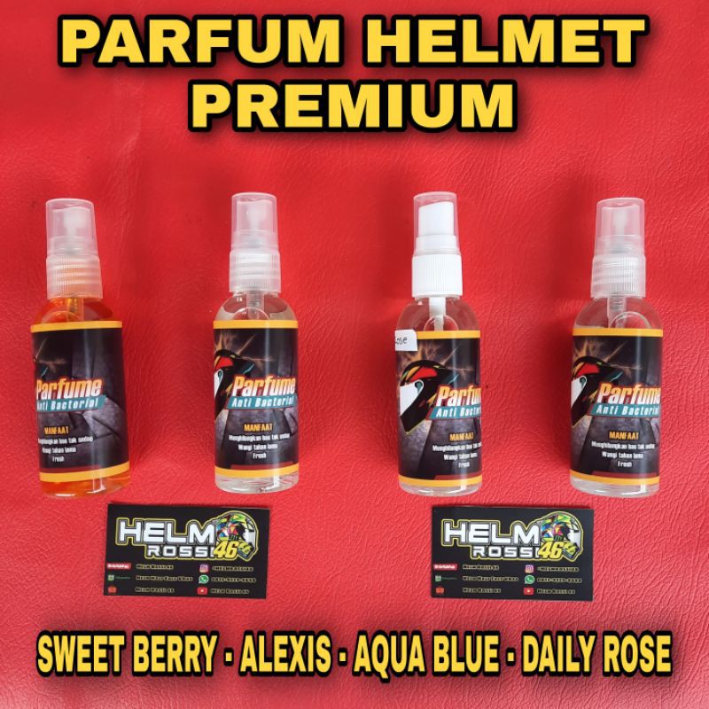 PARFUM HELM PREMIUM Jaket Sepatu Helmet - TAS JOK Interior MOBIL Pengharum Mobil Rumah Kamar Wangi