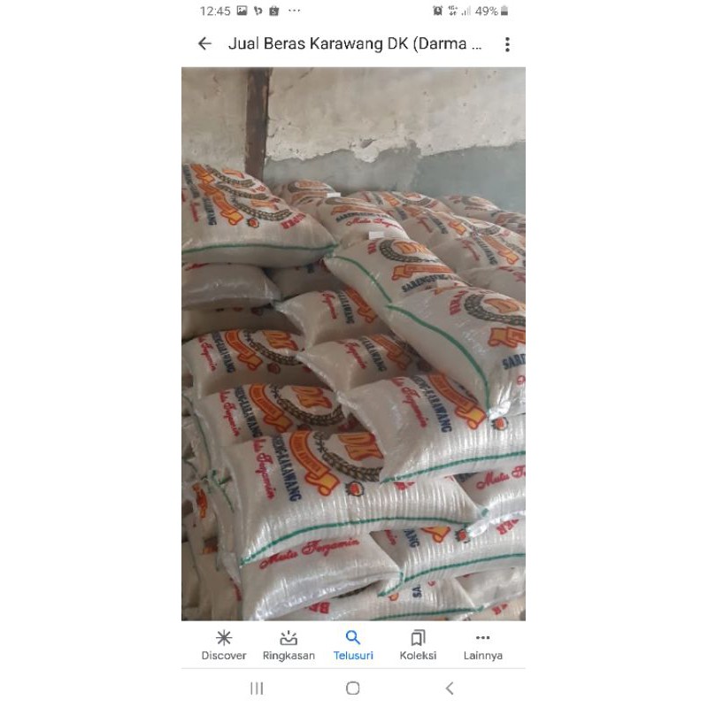 

Beras super karawang DK