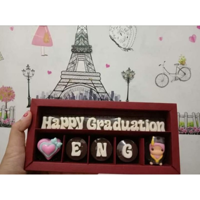 

Coklat Ucapan custom 10 sekat