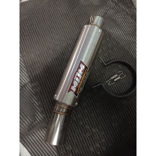 MDM RACING MUFFLER Silincer Racing Engker 38/50 Saringan EN5