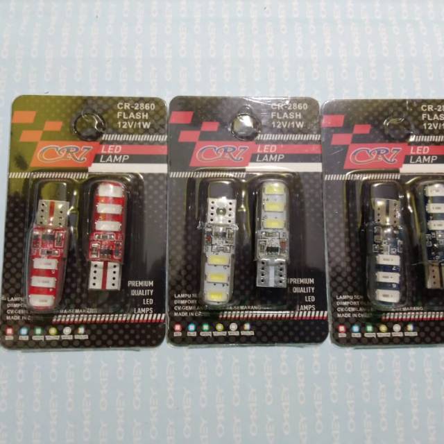 Led T10 kedip strobo