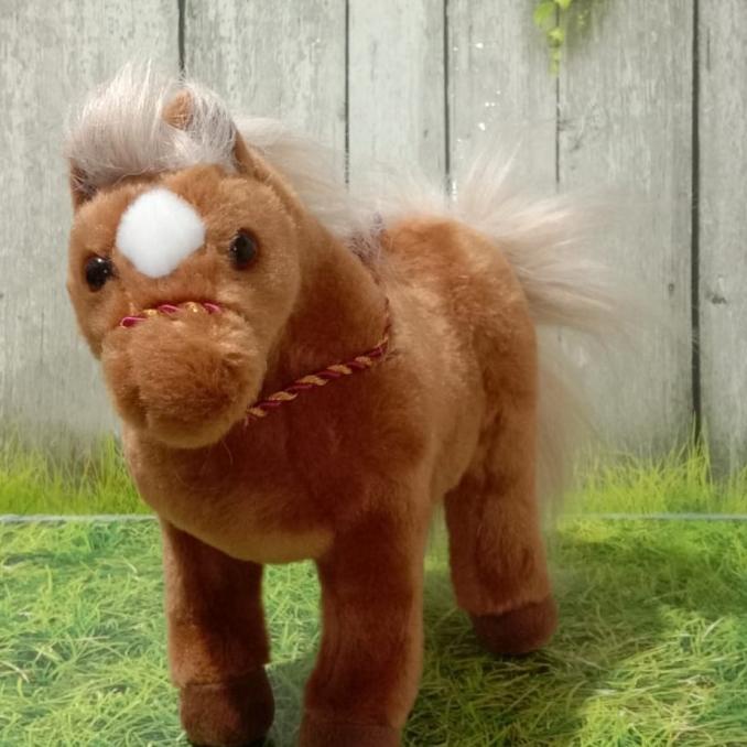 Boneka Kuda Coklat Gagah