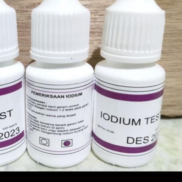 ℮ Test Kit Yodium - Iodium test 10ml ➤