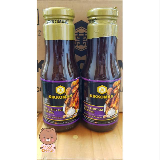 

KIKKOMAN GARLIC TERIYAKI SAUCE / SAUS TERIYAKI BAWANG HALAL 300 GR