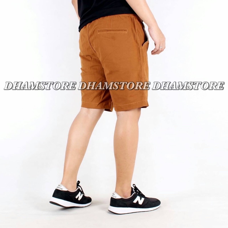 WALKSHORT / BOARDSHORT CANVAS PREMIUM Celana Pendek Canvas Celana Pendek Shortpants Caramel