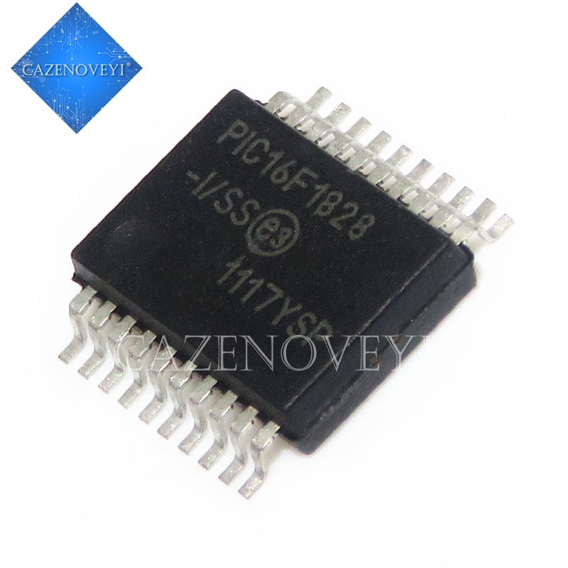 2pcs Ic Pic16F1828-I / Ss Pic16F1828 Ssop-20