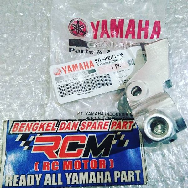 PANGKON DUDUKAN SPION KIRI ATAU HOLDER HANDEL REM YAMAHA MIO OLD LAMA SPORTY U SMILE MIO NEW SOUL XEON MIO J MIO GT SOUL GT ORI ORIGINAL YAMAHA ASLI