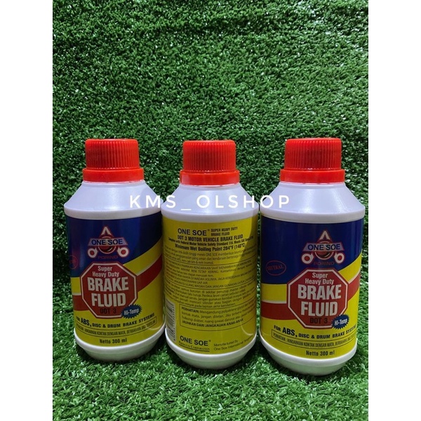 Minyak Rem Brake Fluid Dot 3 300 ml One Soe Oil Oli Pelumas Semua Motor