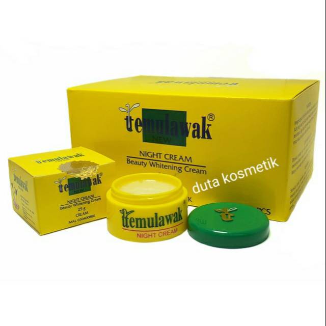 CREAM TEMULAWAK MALAM ORIGINAL