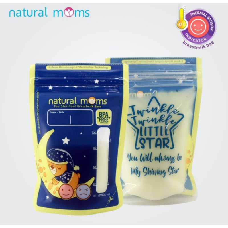 Natural Moms Kantong Asi 100ml NEW