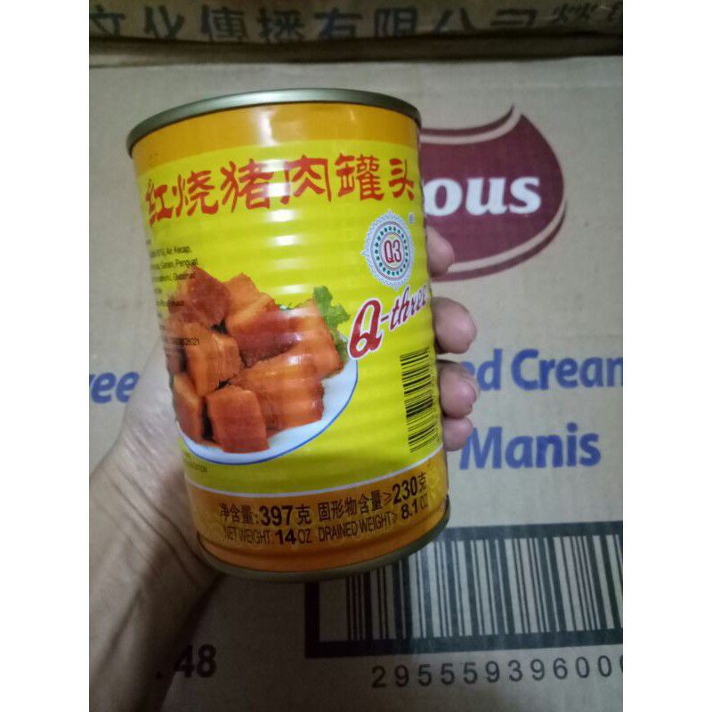 

STEWED PORK Q-THREE (Q-3)DAGING SAMCAM DADU.