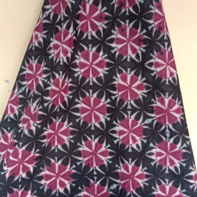 Kain Shibori Handmade Hitam