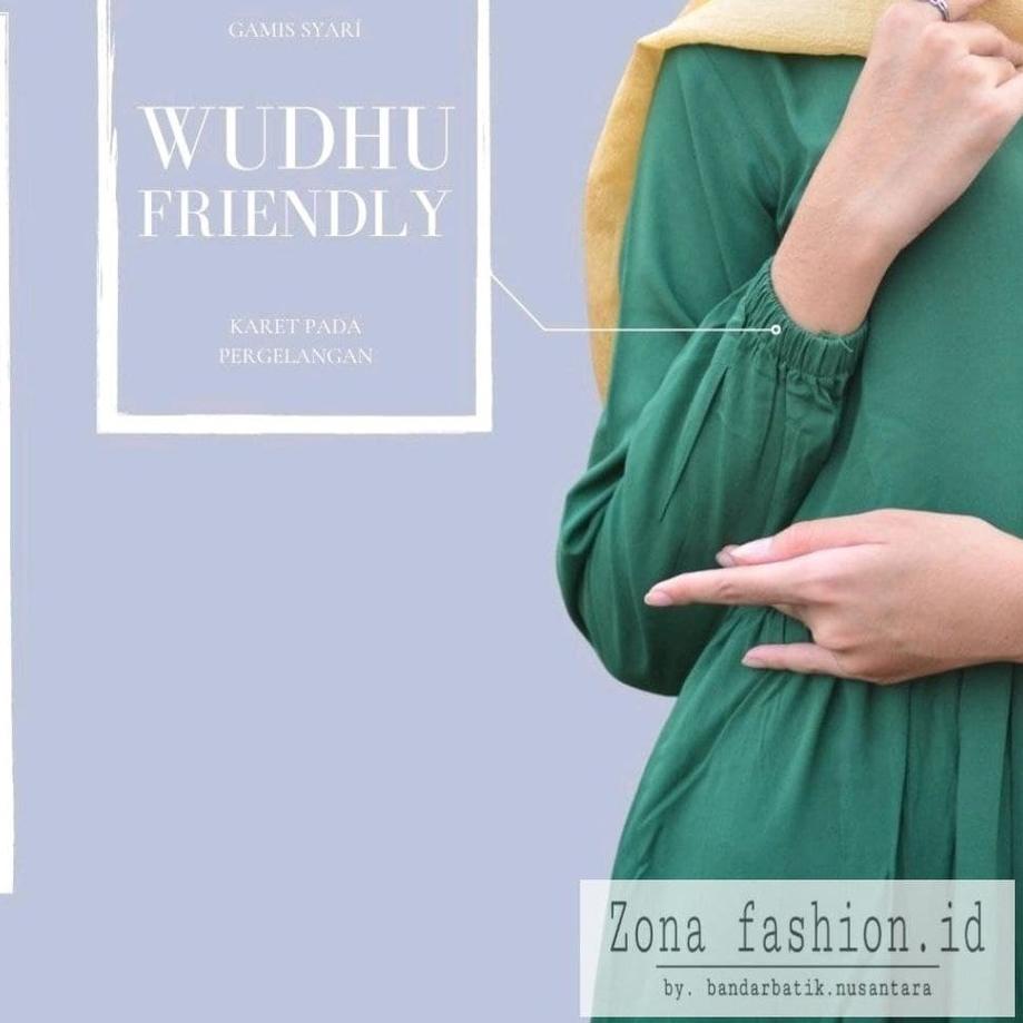 Home Dress Gamis Rayon Polos Ter Rayon Katun Super  Terlaris