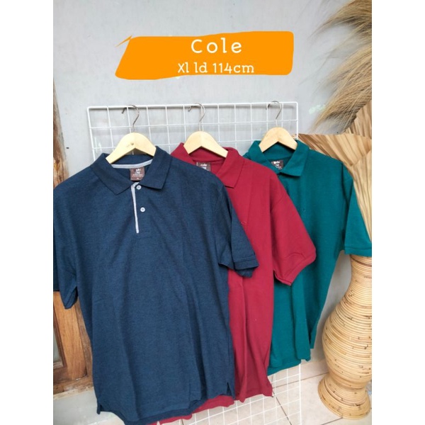 ✅kaos kerah polo cole matahari size Xl