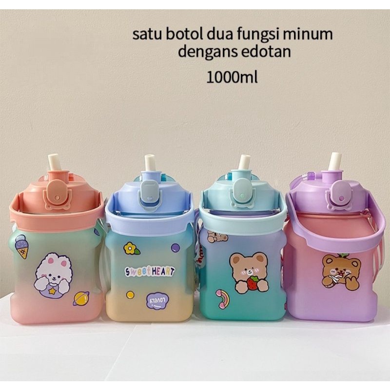 PRomo Botol gemoy kotak viral 1liter