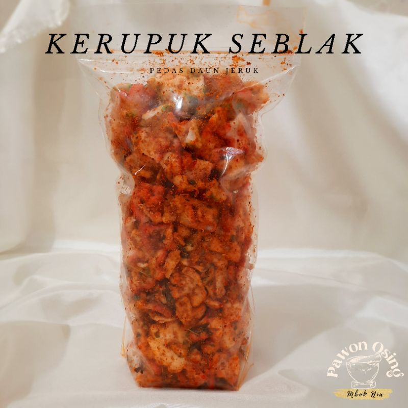 

Kerupuk Seblak Pedas Daun Jeruk