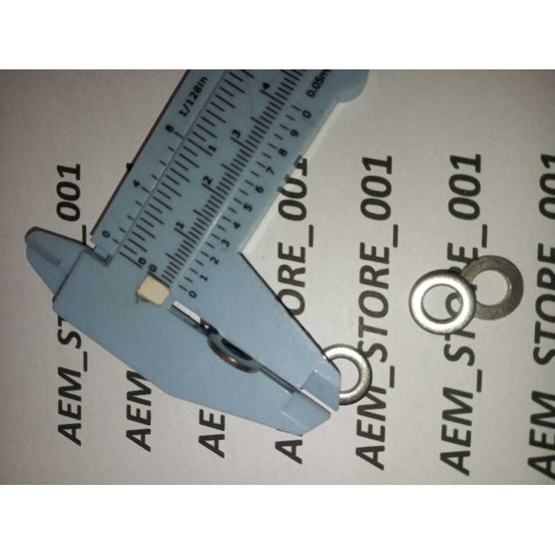 Ring flat m6 stainless 304