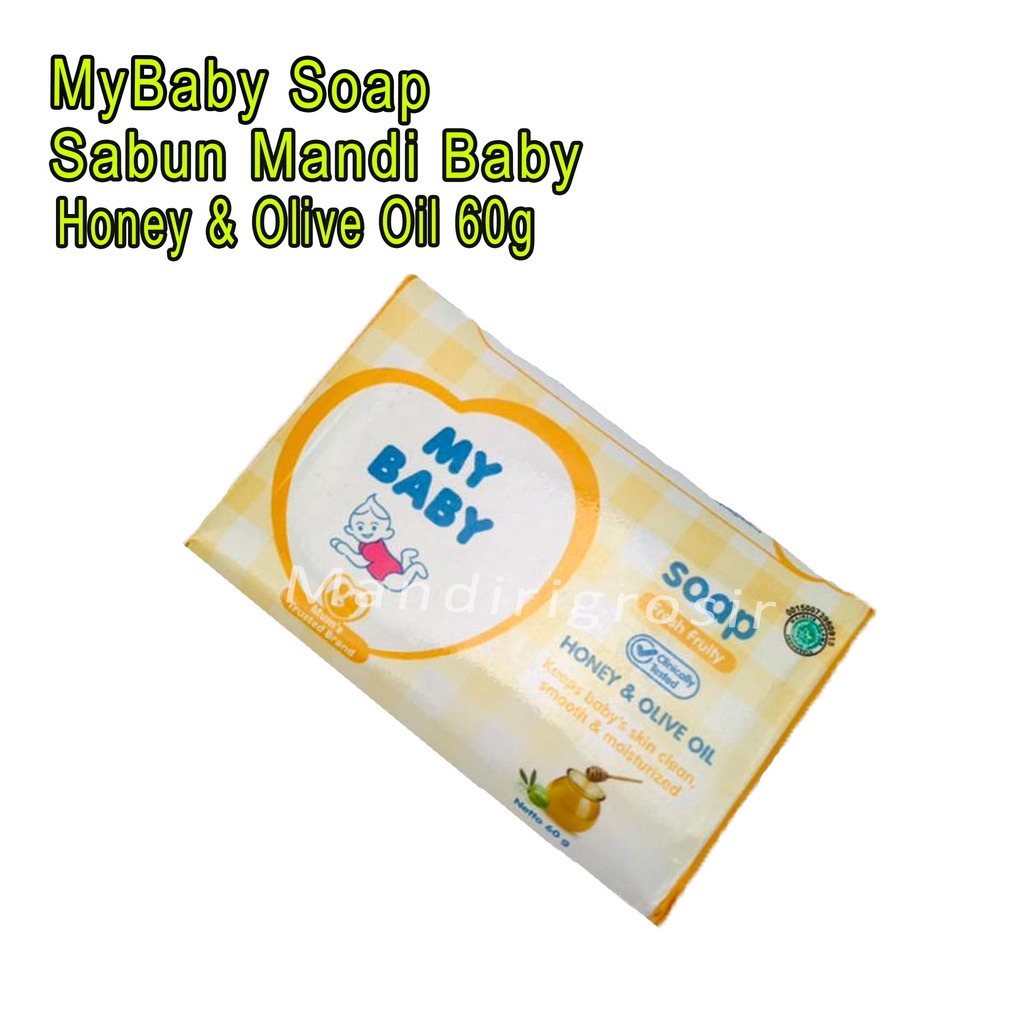 My Baby Soap Fresh Fruty * Sabun Mandi baby * Honey &amp; Olive Oil * 60g