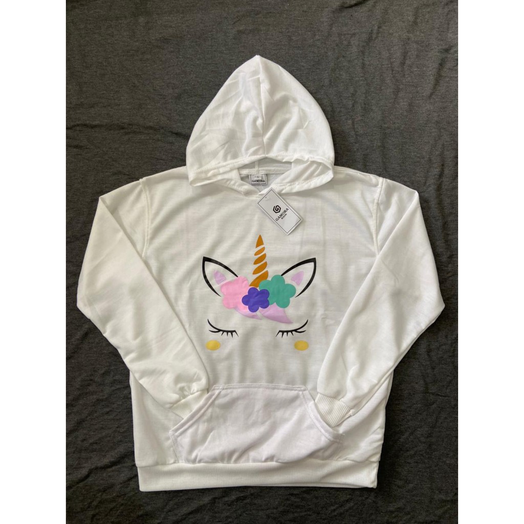 Gamora kids hoodie Unicorn sweater Unicorn sweater anak anak Unicorn hoodie atasan anak murah