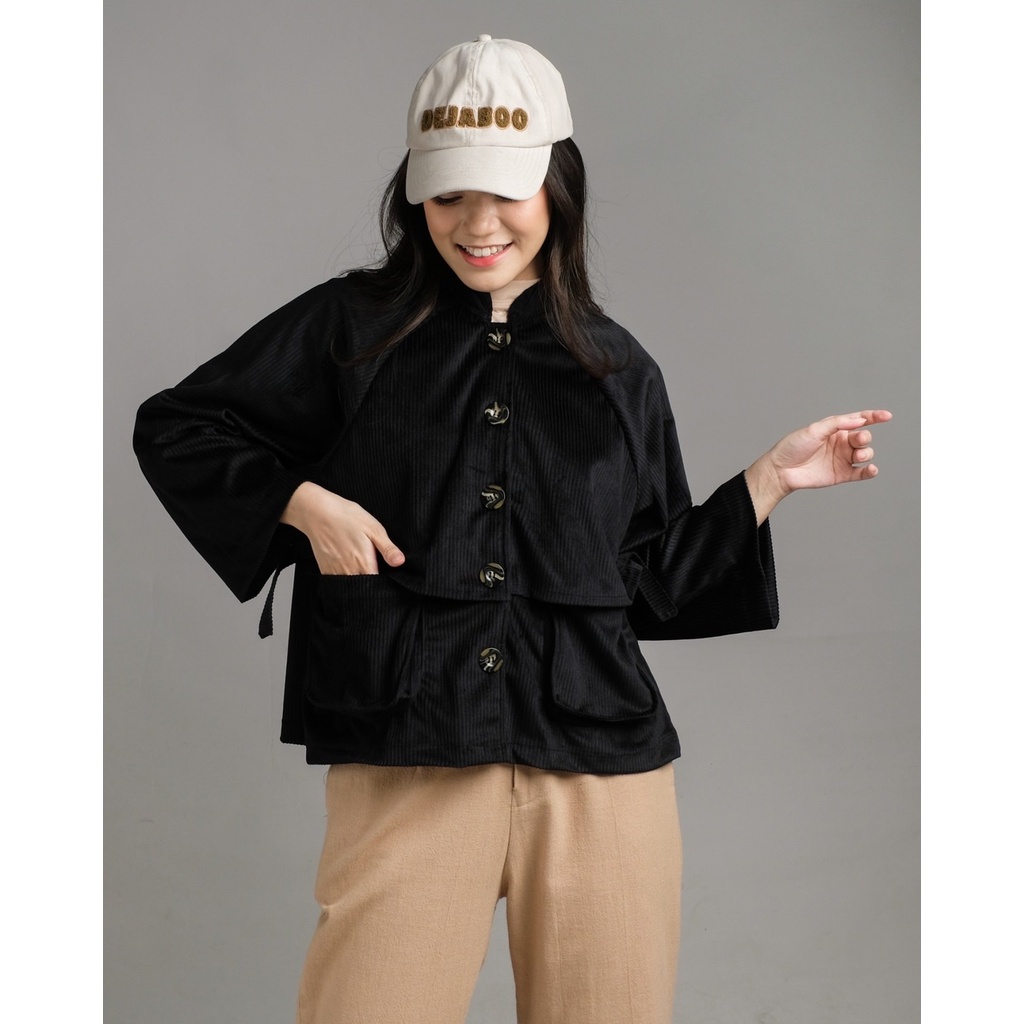 Myrubylicious CARNELIAN CORDUROY SHIRT KODE 2101