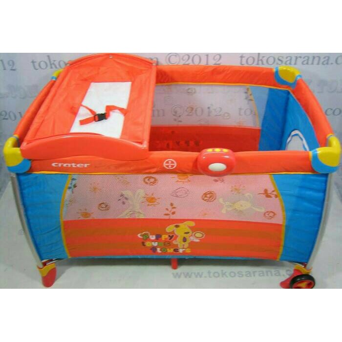 Box Baby Playpen Crater Tempat Tidur Bayi Travel Baby Bok Bayi Crater