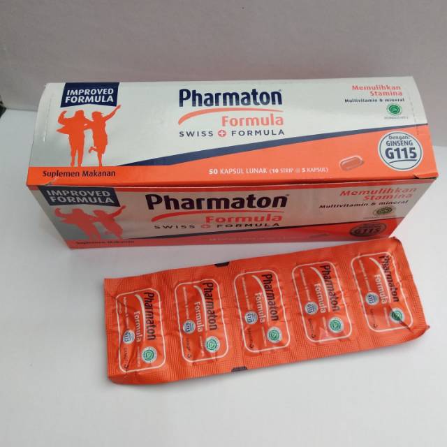 Multivitamin Pharmaton Formula Isi 50 Kapsul Shopee Indonesia