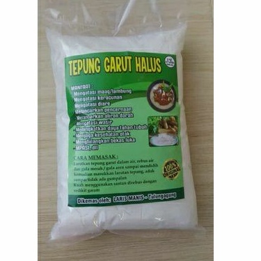 

Tepung Garut 1kg murah -tepung garut halus Original-obat maag-obat lambung-jenang garut-bersih-higienis