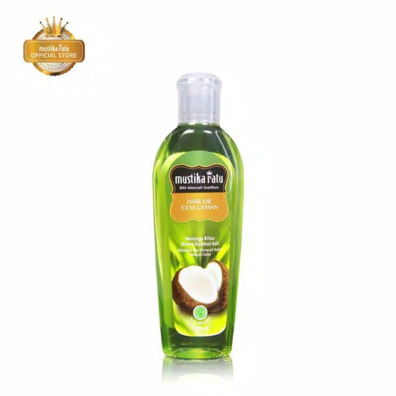 Mustika Ratu Hair Oil  Cem Ceman 175ml Ready stok