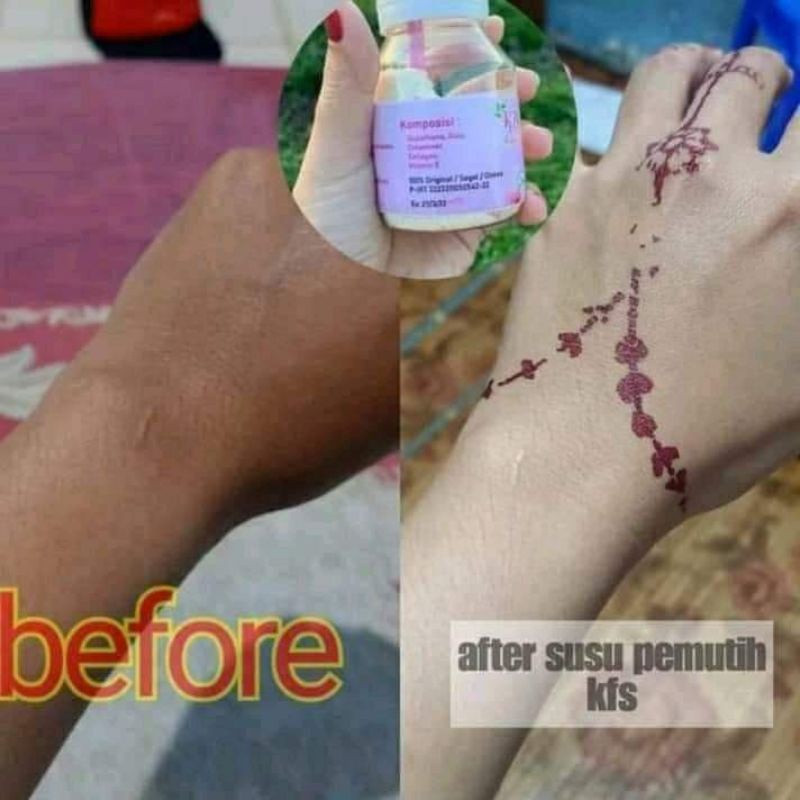 GLUTA WHITE KFS/SUSUPEMUTIHBADAN/VIRAL/MURAH/ORIGINAL/BPOM