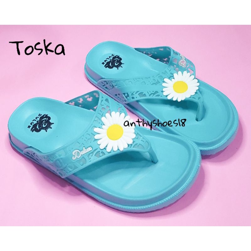 *NEW* Sandal Jepit Wanita Dewasa Dulux 360B Size 36-40 Motif Sandal Bunga Matahari